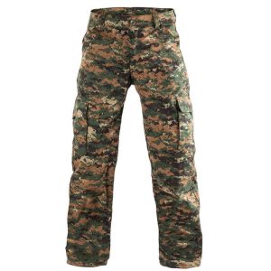 Calça Fox Boy Tática Camuflada Reforçada 6 Bolsos Rip-Stop