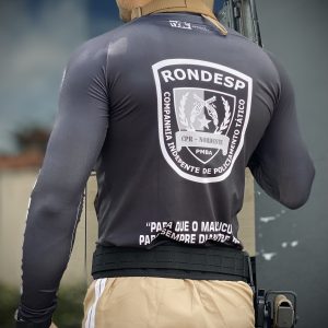 Camisa Tática Militar Dryfit Rashguard: Personalização Premium