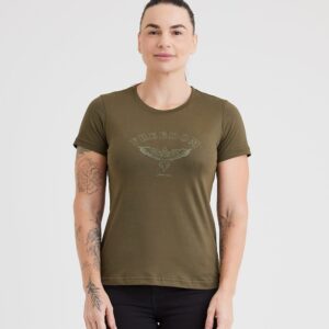 CAMISETA INVICTUS CONCEPT FREEDOM - VERDE FEMININA
